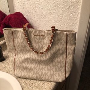Michael Kors signature shoulder bag